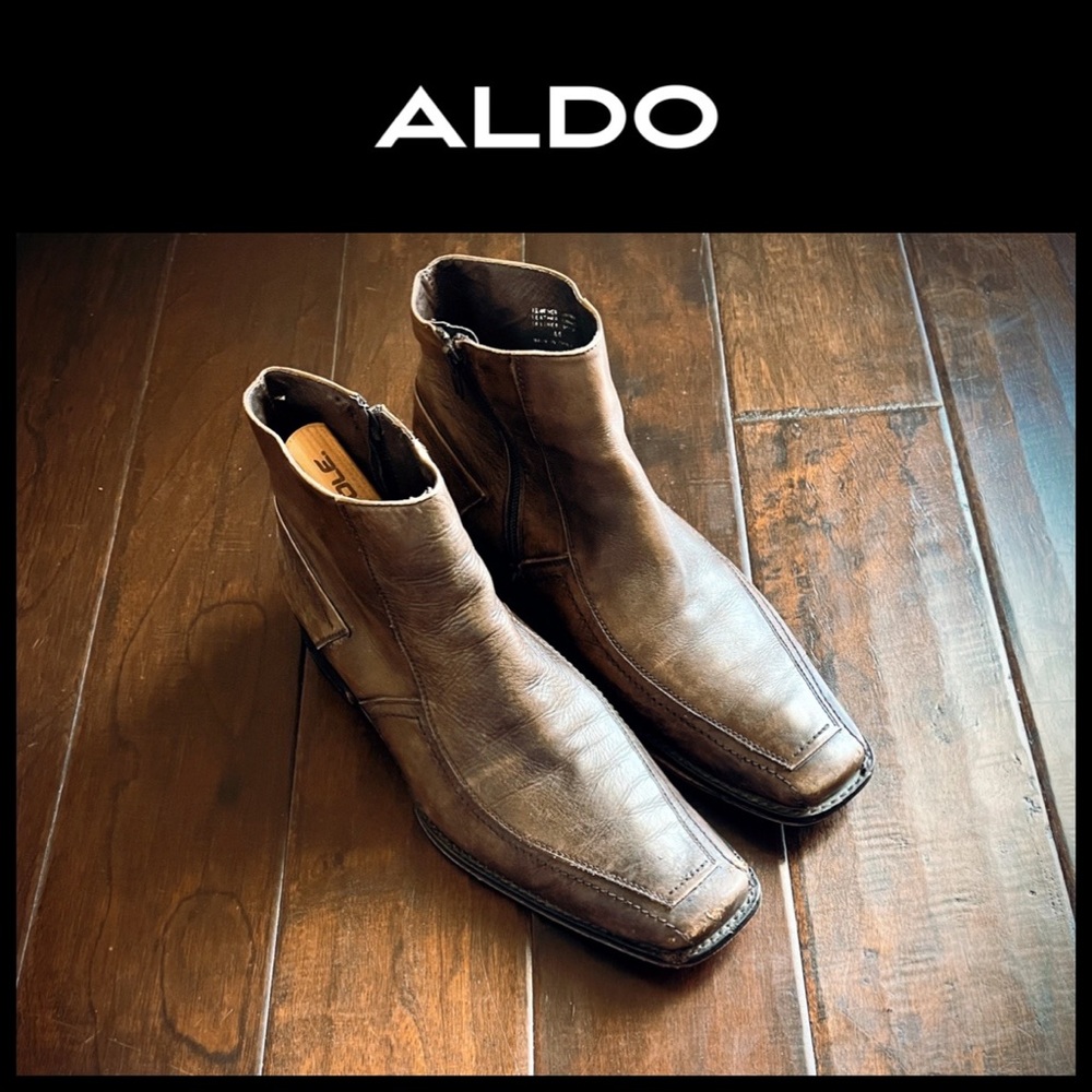 Men’s Leather Aldo boots